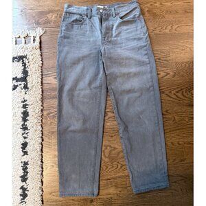 Madewell | The Slouchy Boyjean | Glennbay Gray Wash | Size 27